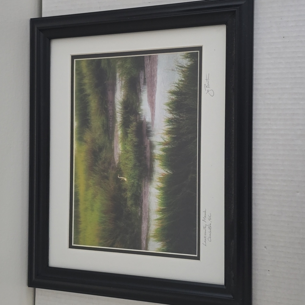 Signed Lowcountry Marsh Charleston SC Photograph By Joe Benton